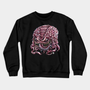 Alien Brain Monster Crewneck Sweatshirt